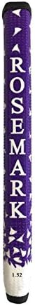 Grips 1.52 Purple & White Microfiber/Silicone Putter Grip