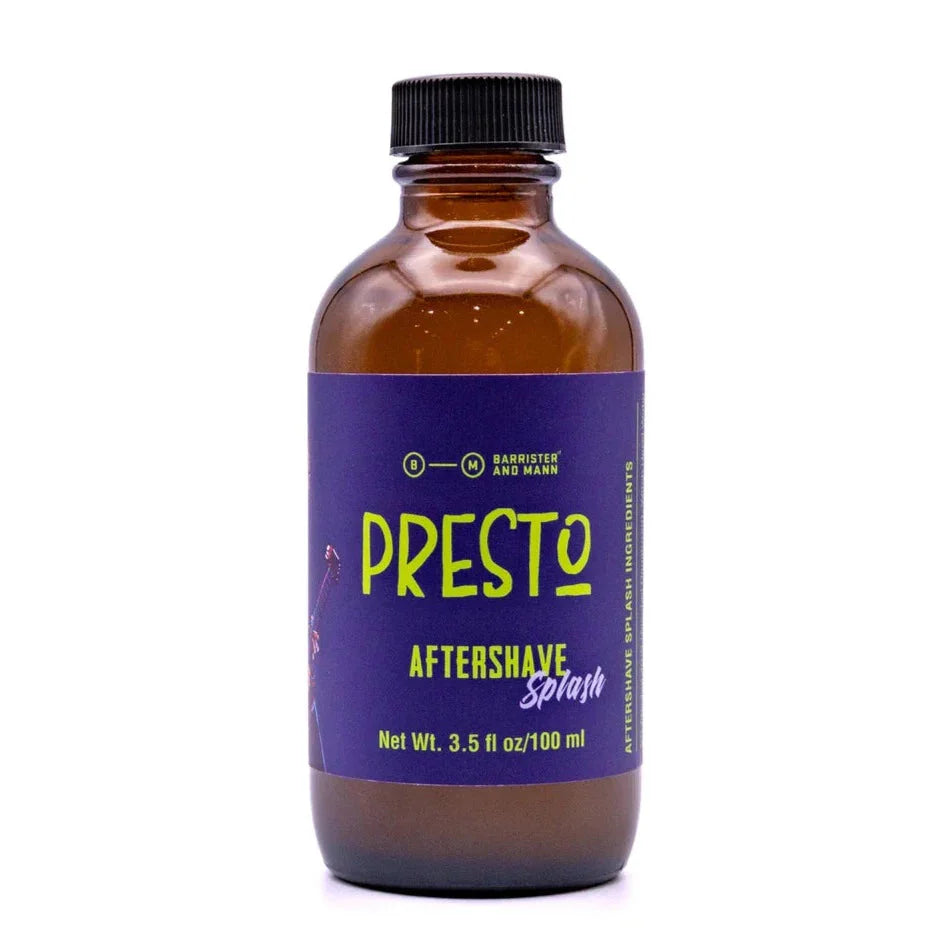 Presto Aftershave - by Barrister and Mann