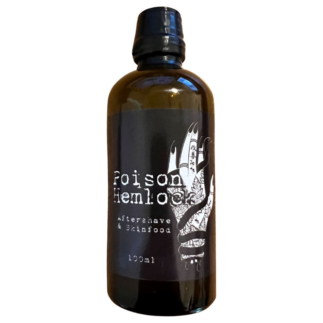 Poison Hemlock Aftershave Splash & Skin Food - by The Club