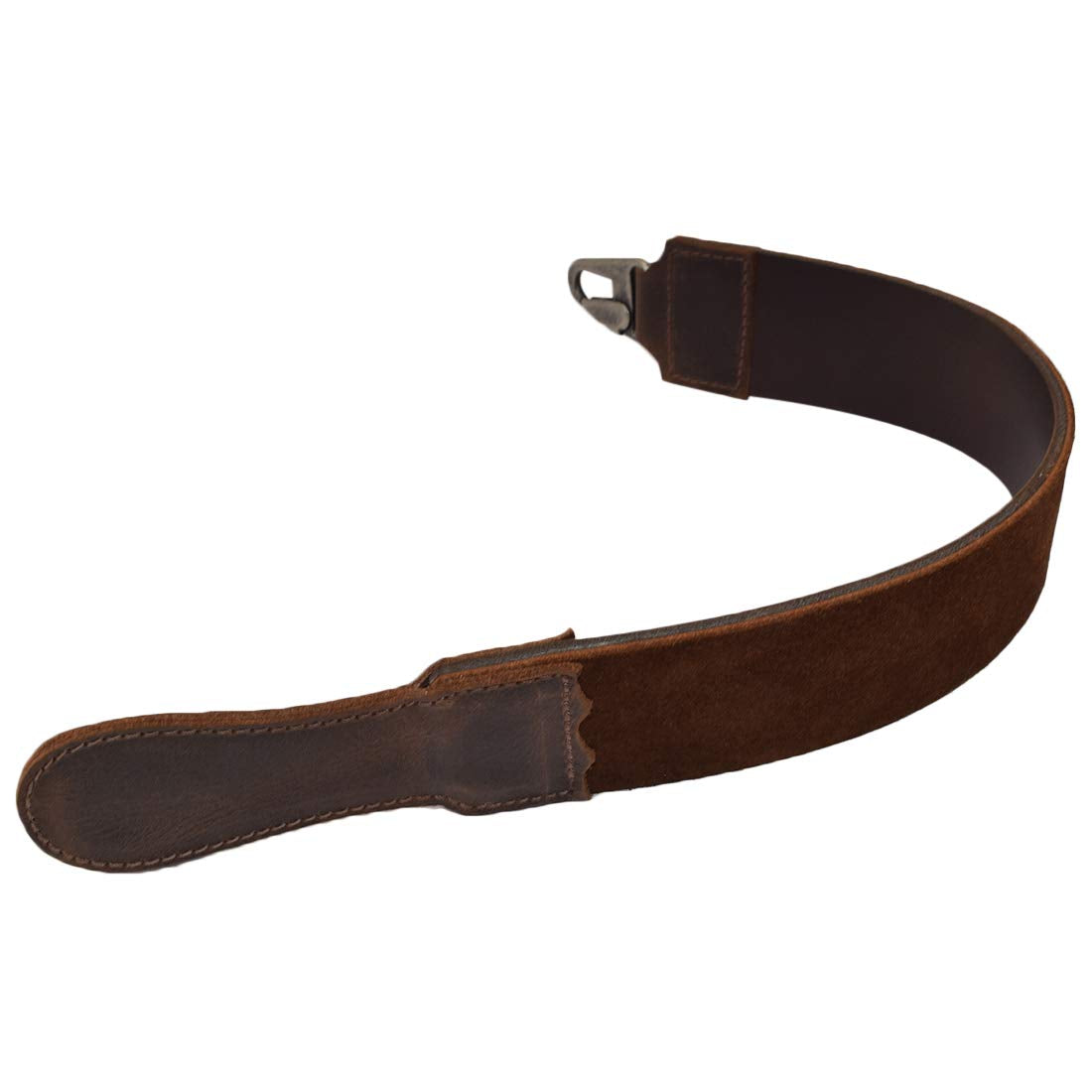 Hide & Drink, Razor Strop, Shaving Sharpener, Barber Straight Razor Strap Belt, Full Grain Leather, Handmade, Bourbon Brown