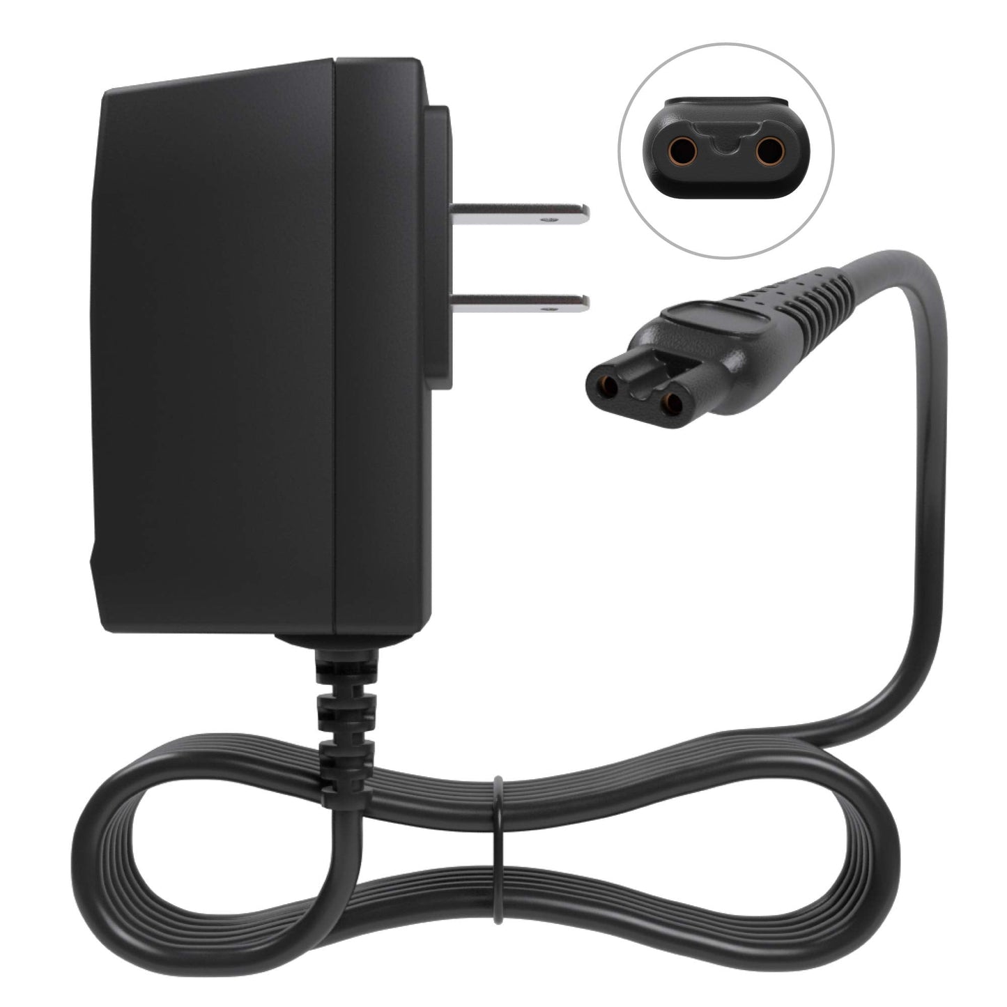 PowerSource Charger for Philips Norelco HQ8505 2000 3000 3100 5000 7000 7200 8000X 8500X 9000 Series MG7 S1560 Electric Shaver Razor Aquatec Multigroom Beard Trimmer 15V AC Adapter Power Supply Cord