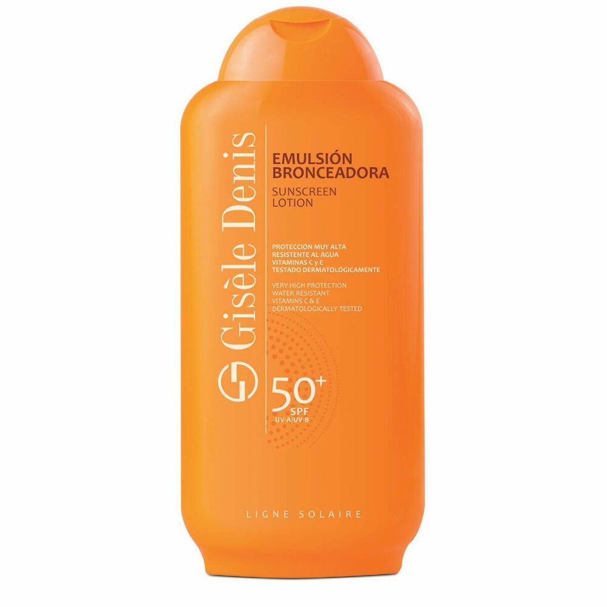 Sun Block Emulsión Bronceadora Gisèle Denis Spf 50+ (400 ml)