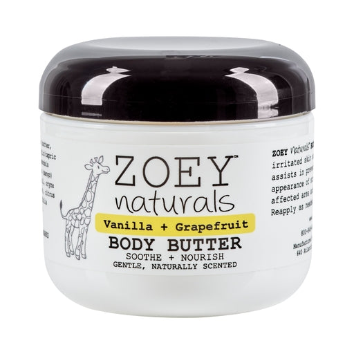 Zoey Naturals Body Butter | Vanilla + Grapefruit