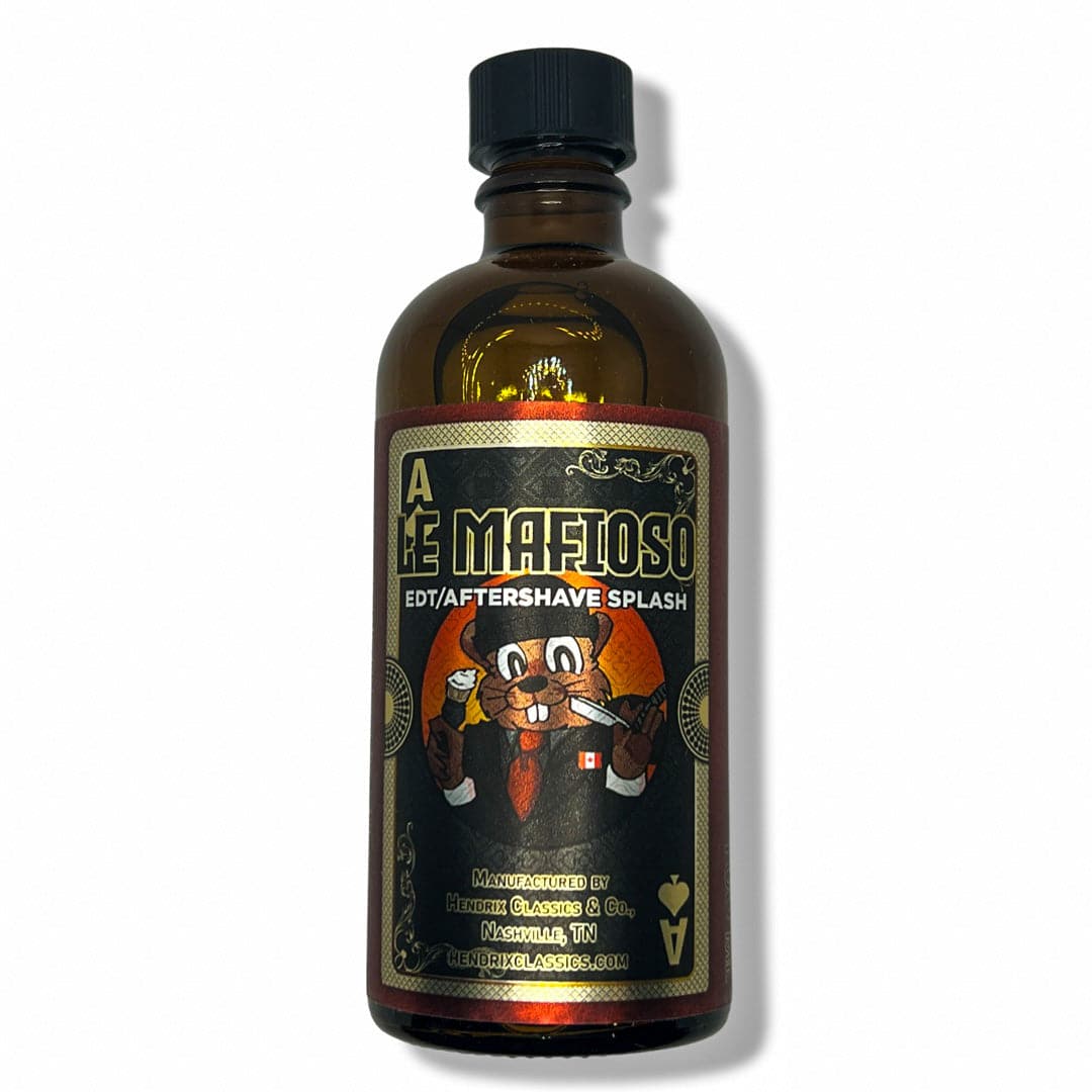 Le Mafioso Aftershave Splash / EDT Cologne (100ml) - by Hendrix Classics & Co