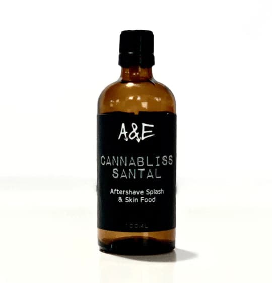 Cannabliss Santal Aftershave Splash & Skin Food - by Ariana & Evans