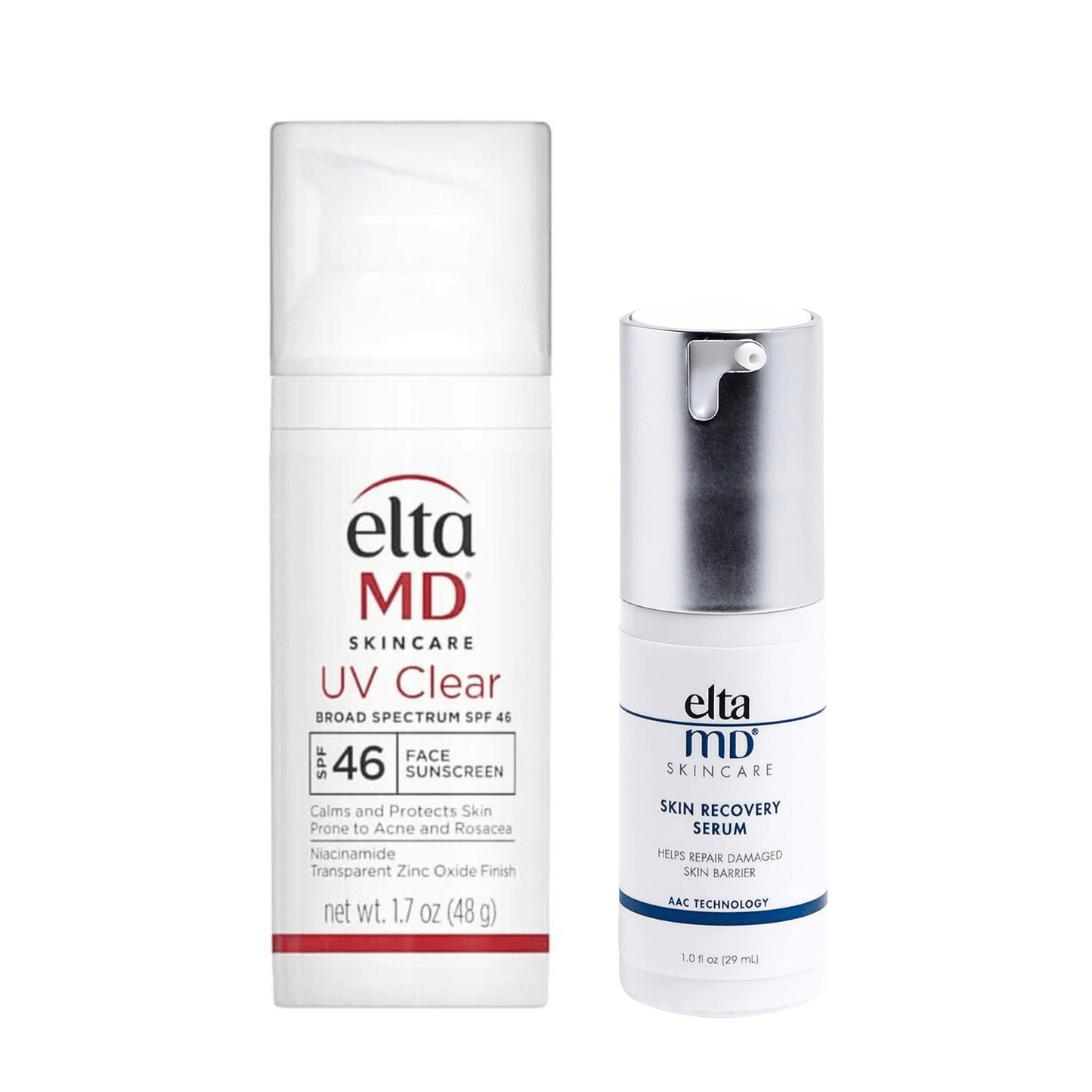 EltaMD Hydrate and Protect Duo (UV Clear + Skin Recovery Serum) $104 Value
