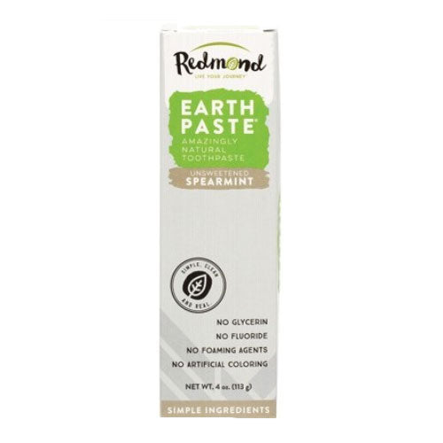 REDMOND EARTHPASTE Toothpaste Spearmint with Silver