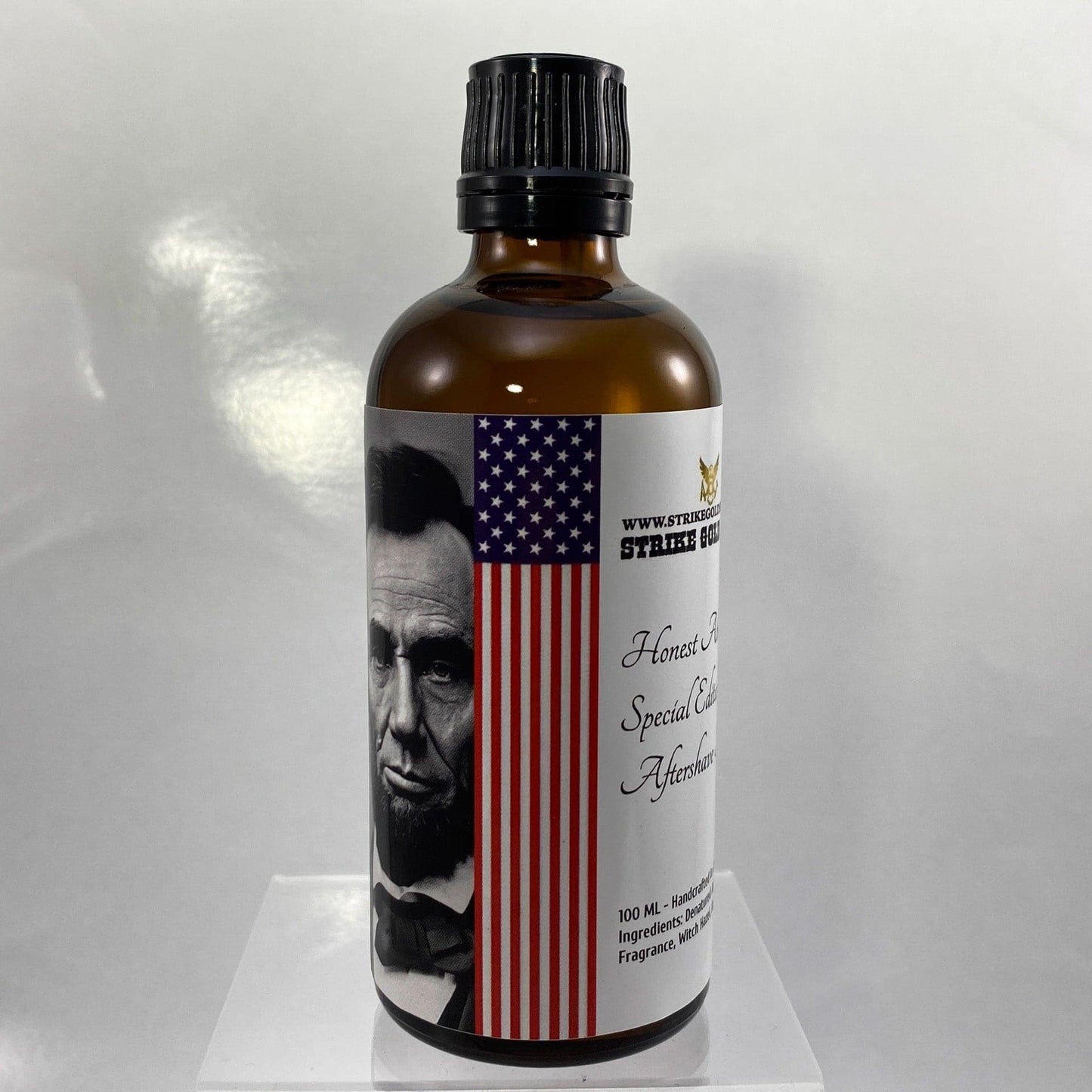 Honest Abe Aftershave Splash - by Strike Gold Shave
