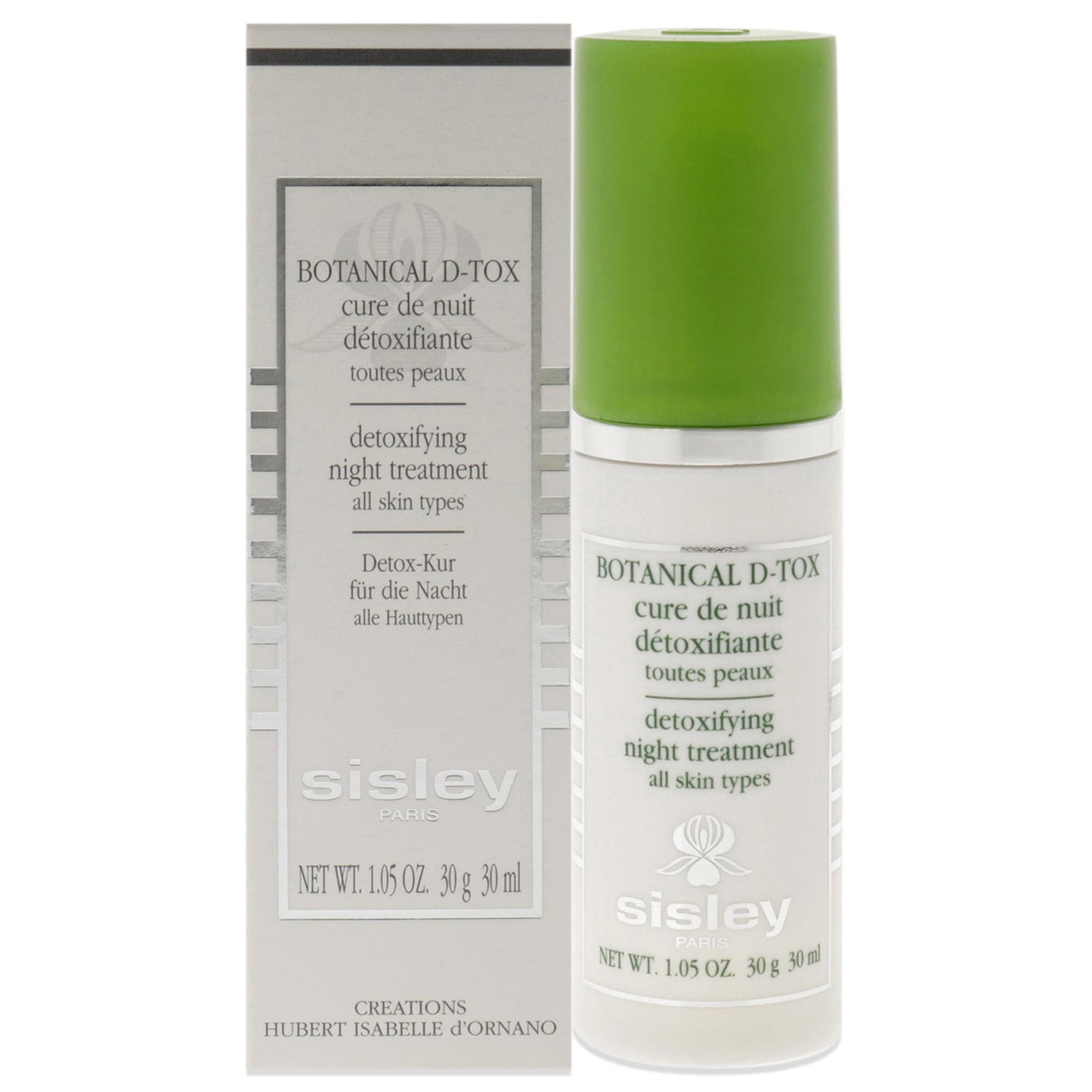 Botanical D-Tox Detoxifying Night Treatment by Sisley for Unisex 1 oz Treatment