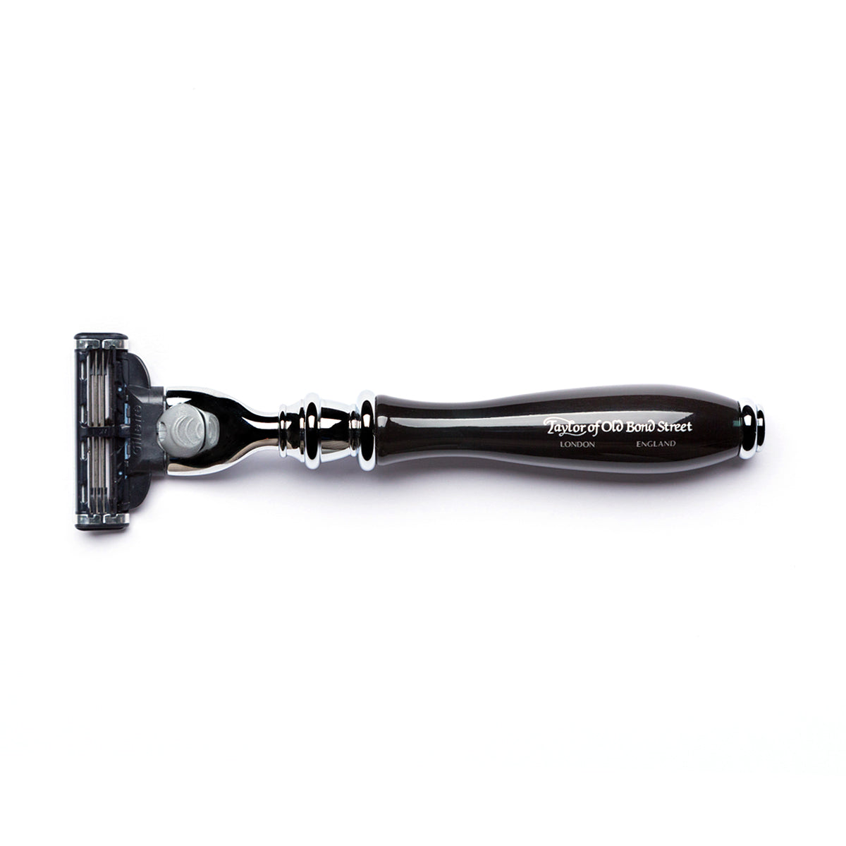 Victorian Mach3 Razor with Black Handle