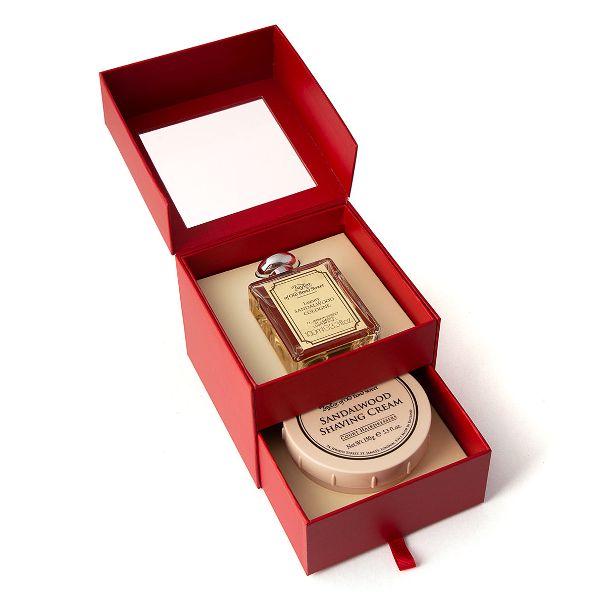 Sandalwood Aftershave Lotion & Shaving Cream Set