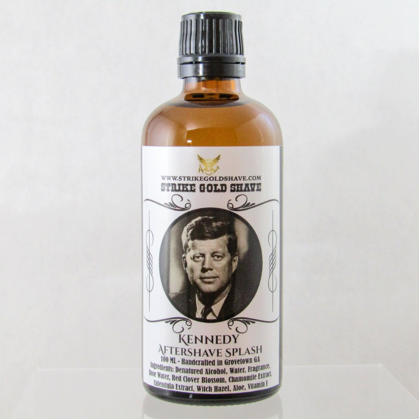 Kennedy Aftershave Splash - by Strike Gold Shave