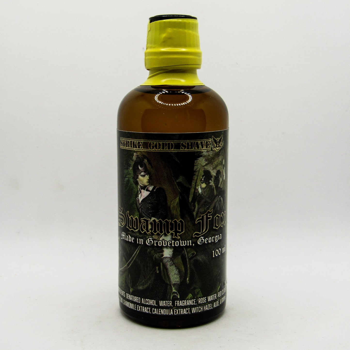 Swamp Fox Aftershave Splash - by Strike Gold Shave