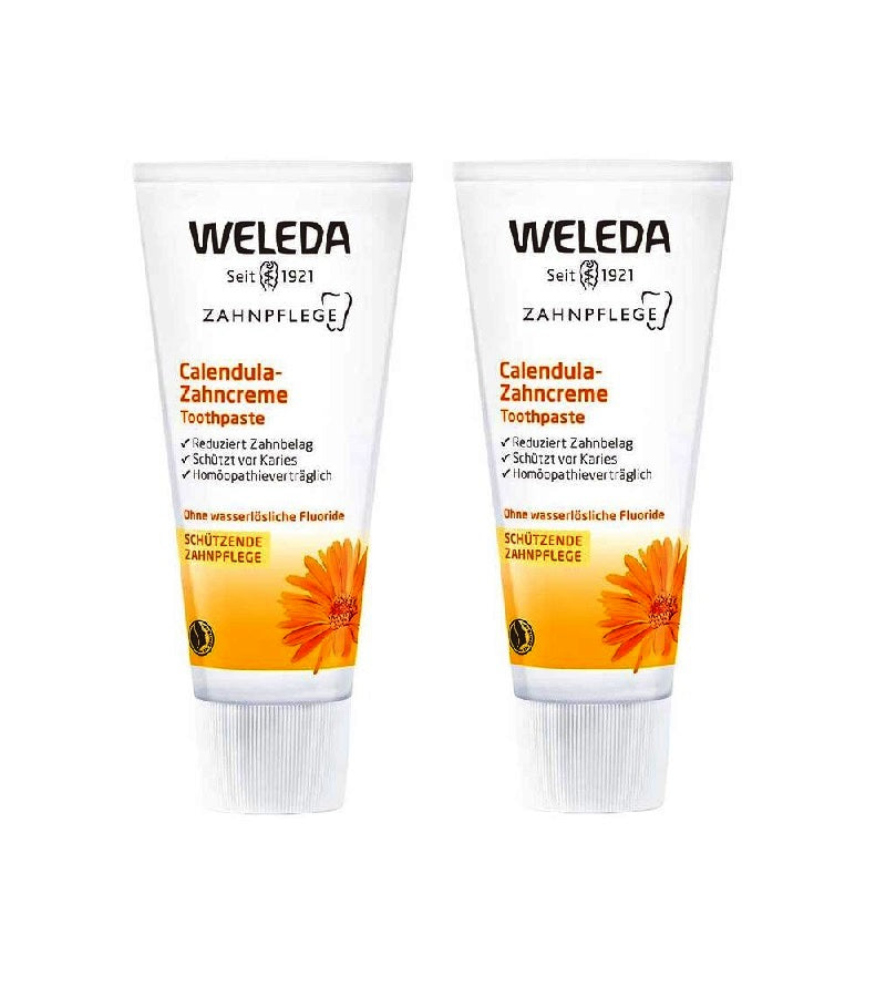 2xPack Weleda Calendula Toothpaste - 150 ml