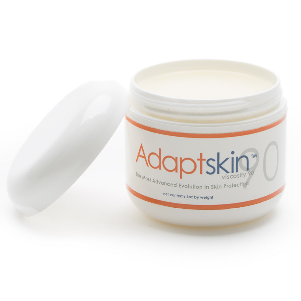 Adaptskin 90 is a higher viscosity skin protectant for stump dermatitis. Prevents chaffing along an amputee's stump. Good for AK or BK amputees.