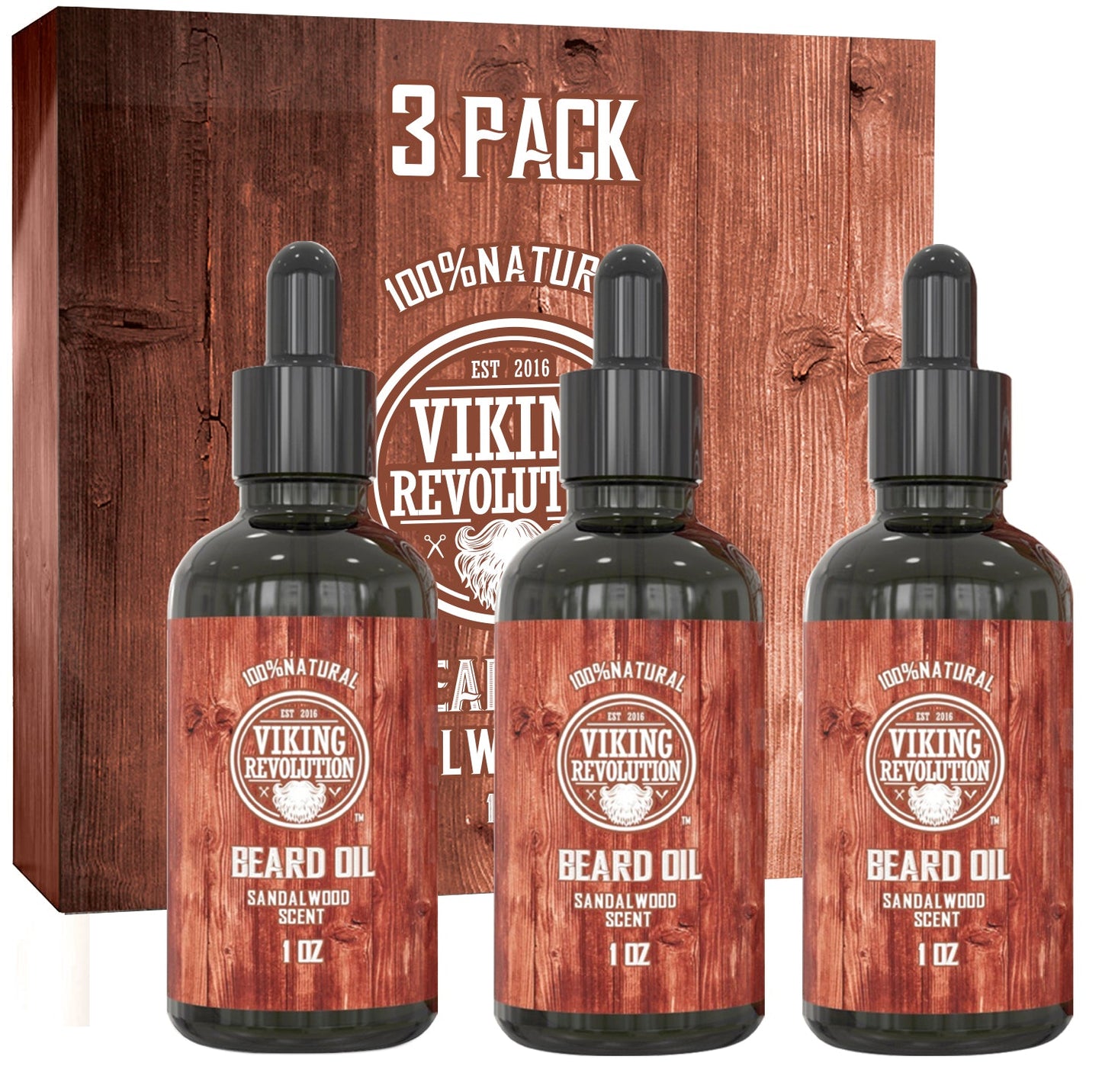 Beard Oil - 3 Pack