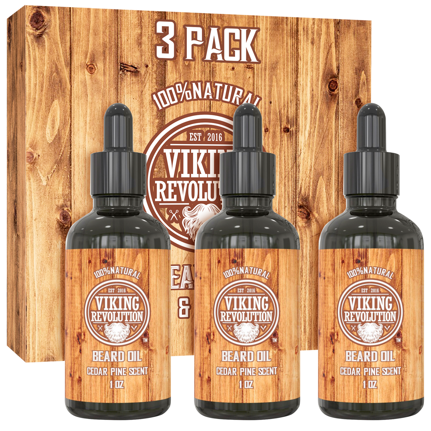 Beard Oil - 3 Pack