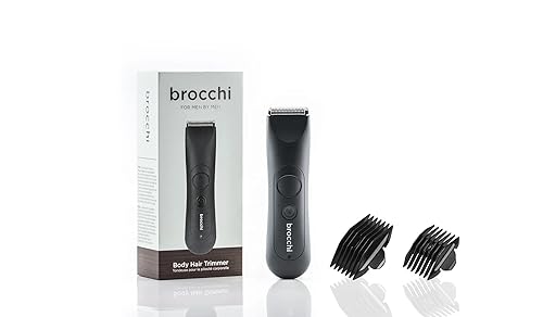 Brocchi Electric Shaver for Men | Rechargeable Waterproof Body Hair Trimmer