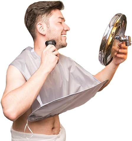 YADTAW Beard Bib丨Beard Hair Catcher for Men Shaving & Trimming丨Suitable for Father, Husband, Boyfriend as A Gift