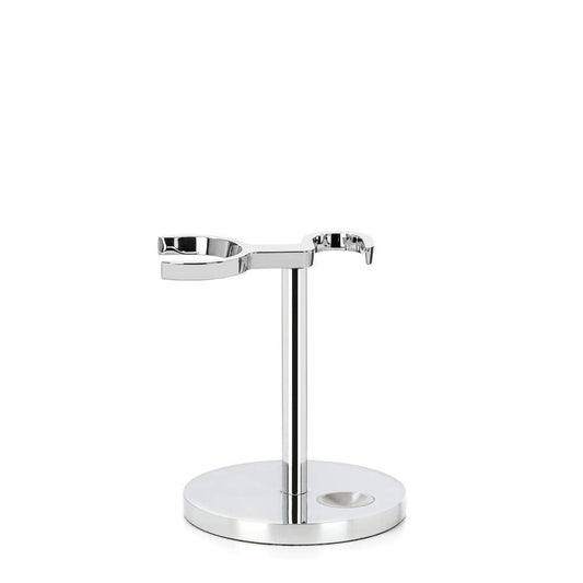 MÜHLE Universal Stand for Razors & Shaving Brushes | Shave Accessory | Chrome Modern Design