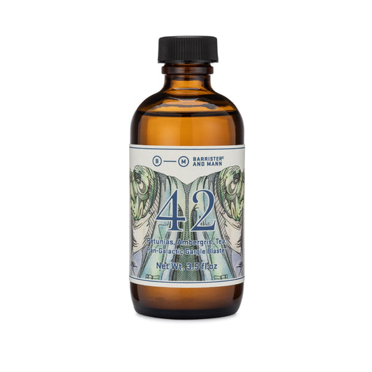 42 Limited Edition Aftershave - by Barrister and Mann