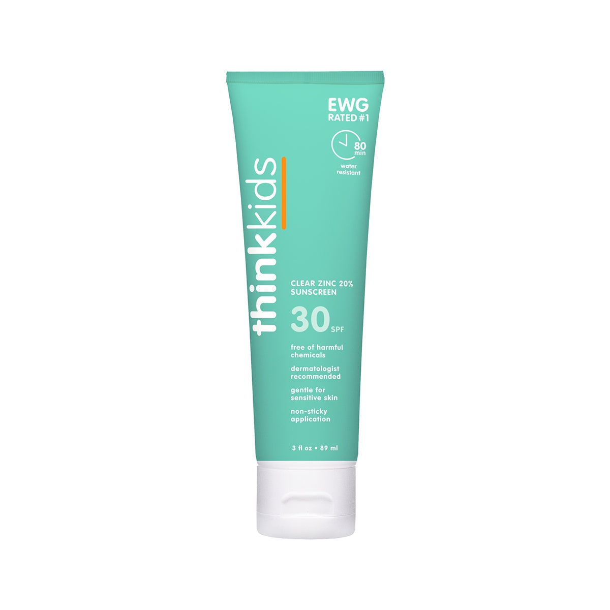 Thinksport Kids Clear Zinc Sunscreen | 3 oz