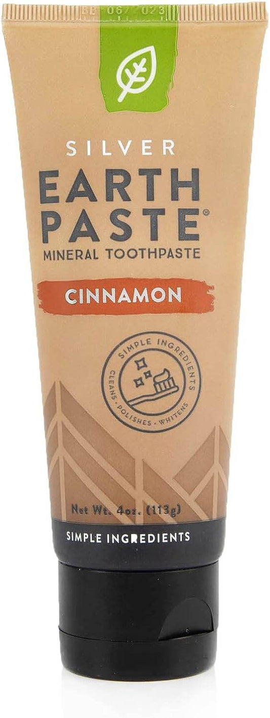Redmond Earthpaste with Silver - Natural Non-Fluoride Toothpaste, 4 Ounce Tube (Peppermint) - Premium toothpaste from Concordia Style Boutique - Just $16.23! Shop now at Concordia Style Boutique