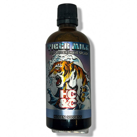 Hidden Goddess Aftershave Splash / EDT Cologne (100ml) - by Hendrix Classics & Co