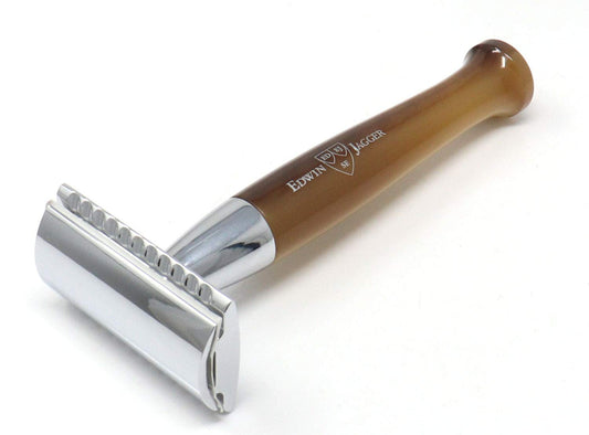 Edwin Jagger Double Edged Razor - Diffusion 72 Series (Tan)