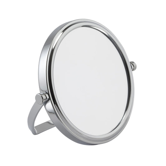 Small Chrome Freestanding Mirror 7x