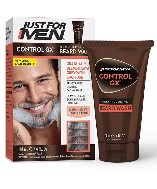 Just for Men Control Gx 4 Ounce Beard Wash Boxed (118ml) (6 Pack)