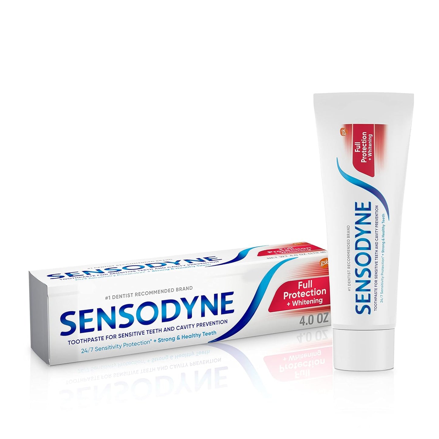 Sensodyne Toothpaste Mint, 4 Oz, Pack of 4