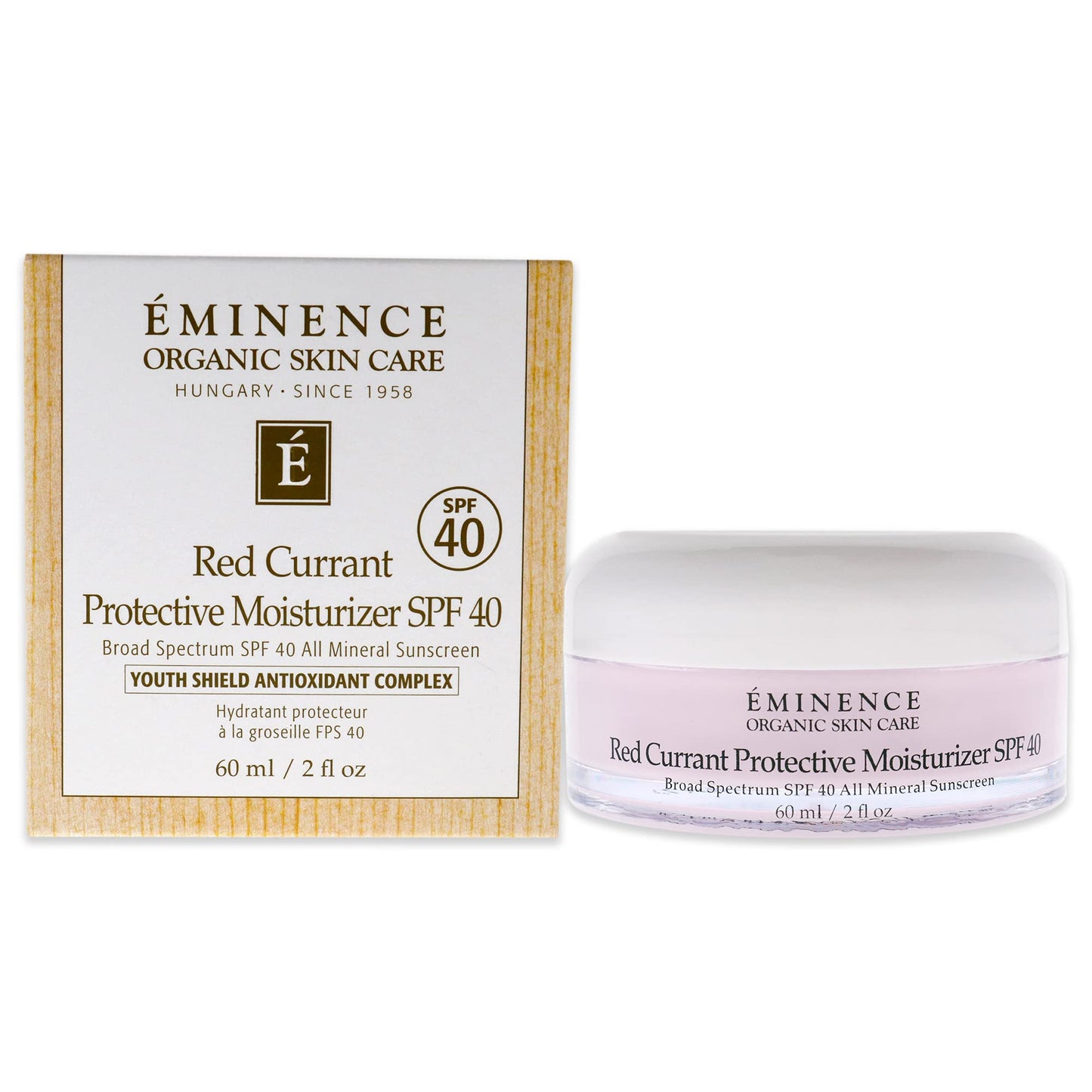 Eminence Red Currant Protective Moisturizer Spf 30 Sunsceen for Unisex, 2 Ounce