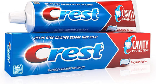 Crest Cavity Protection Toothpaste, Regular, 8.2 Oz (Pack of 6)