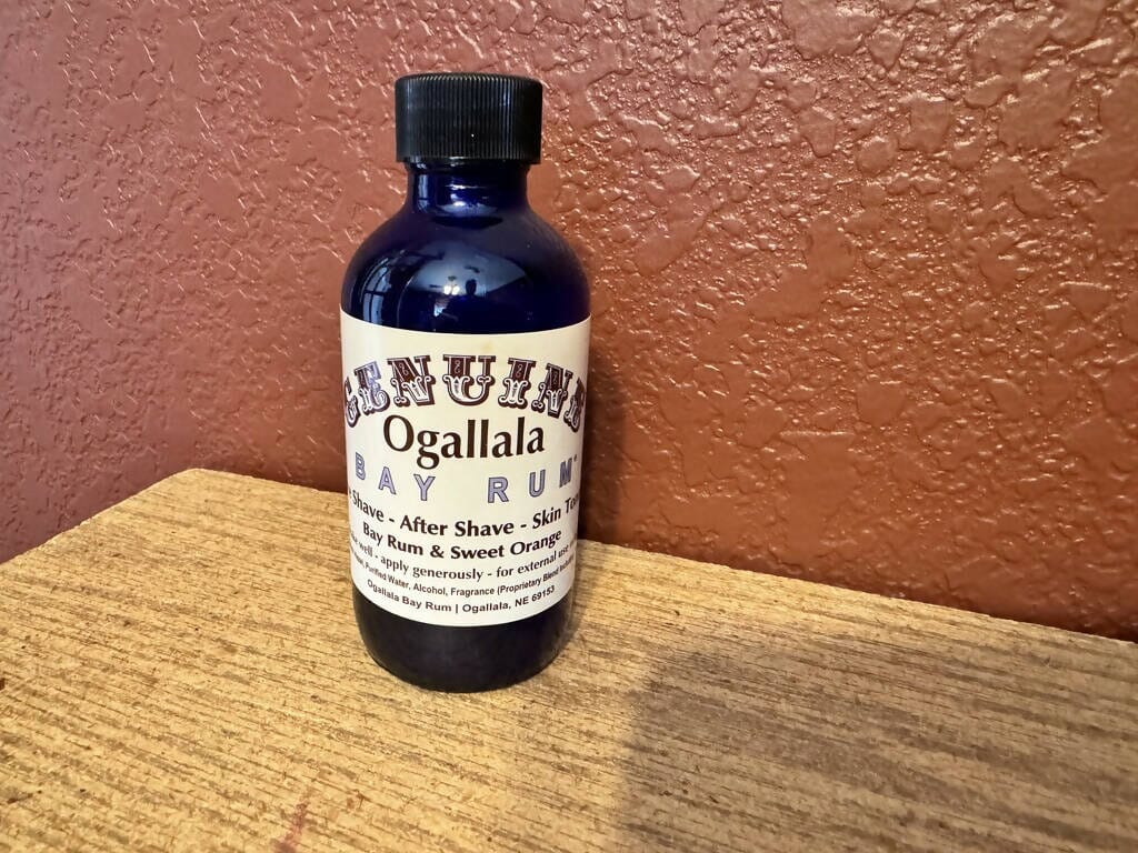 Ogallala Bay Rum and Sweet Orange Aftershave - By Ogallala (Pre Owned)