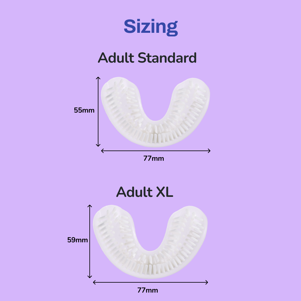 autobrush®: Double-sided Nylon Brush Head - 3 Pack