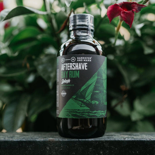 Bay Rum Aftershave - by Barrister and Mann