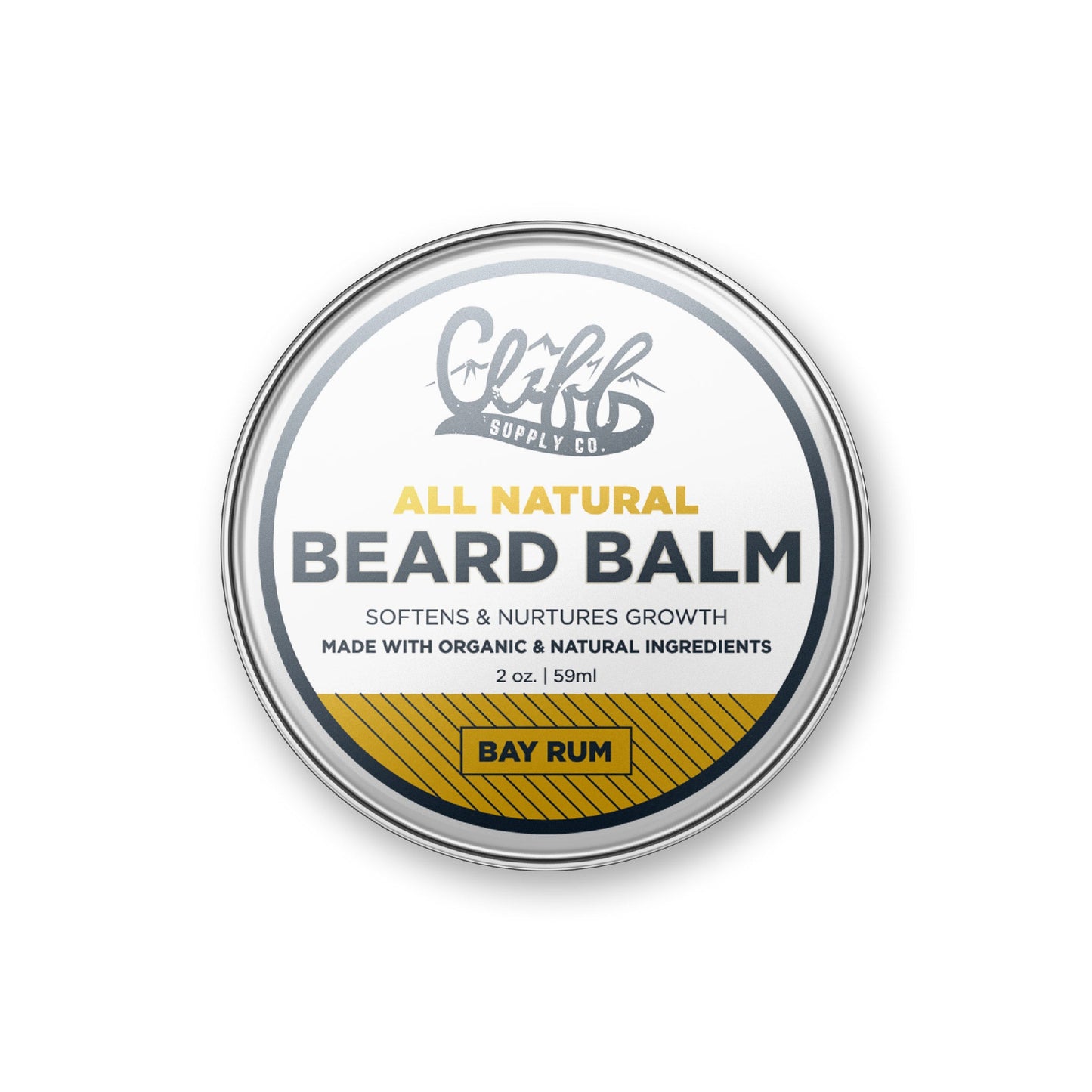 Beard Balm Puck - Bay Rum by Cliff Supply