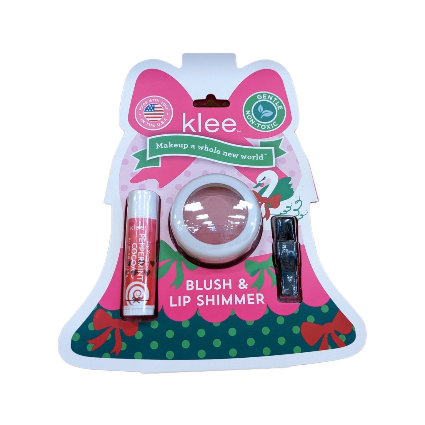 Klee Holiday Blush & Lip Shimmer Set | Garland Pop
