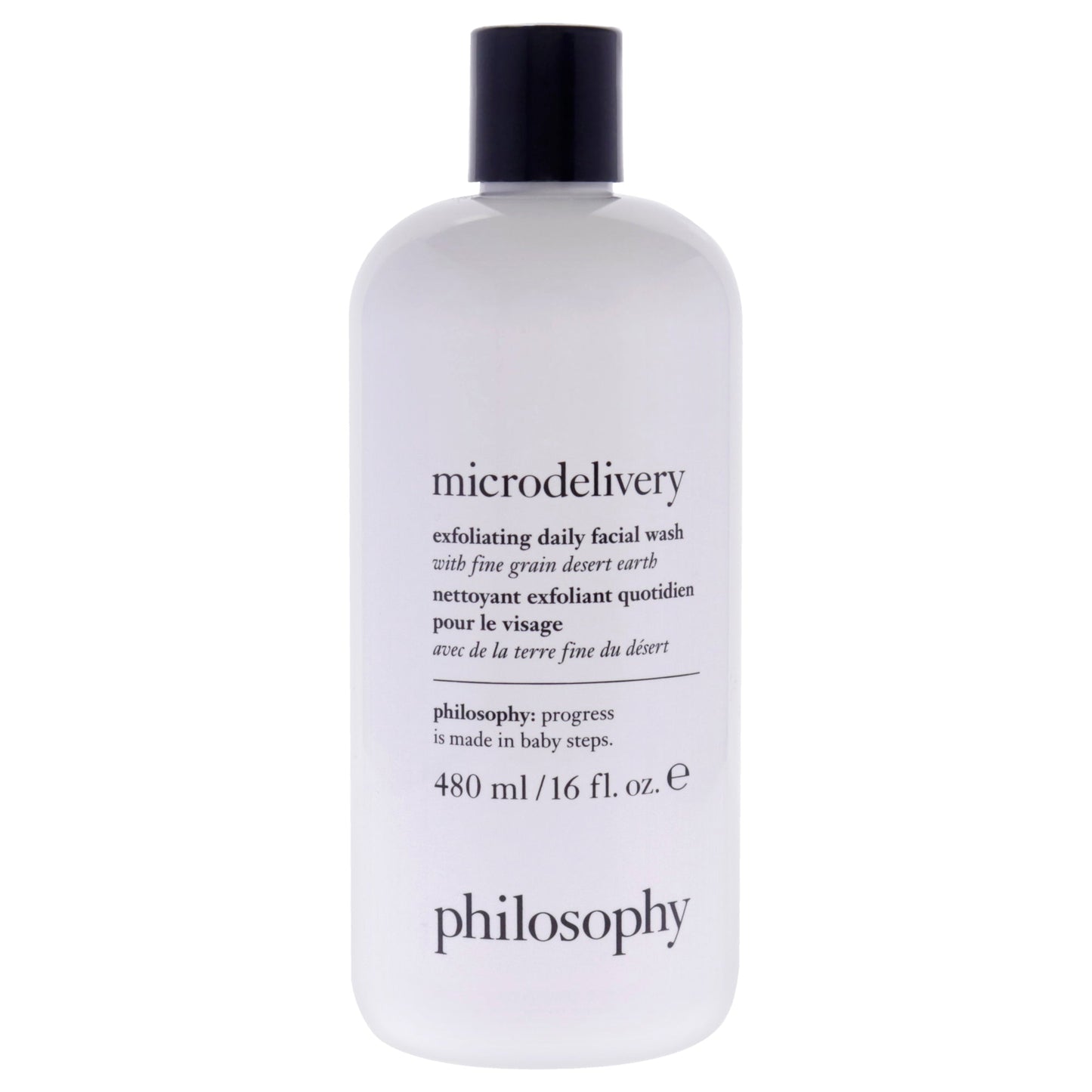 The Microdelivery Exfoliating Facial Wash by Philosophy for Unisex 16 oz Cleanser
