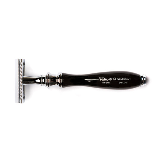 Victorian Safety Razor with Black Handle