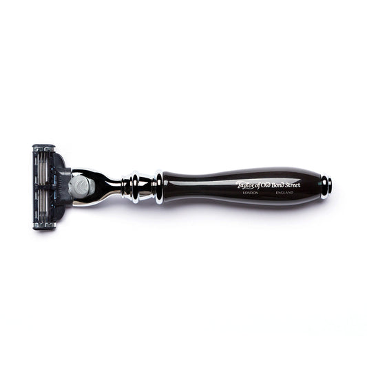 Victorian Mach3 Razor with Black Handle