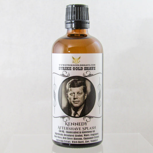 Kennedy Aftershave Splash - by Strike Gold Shave