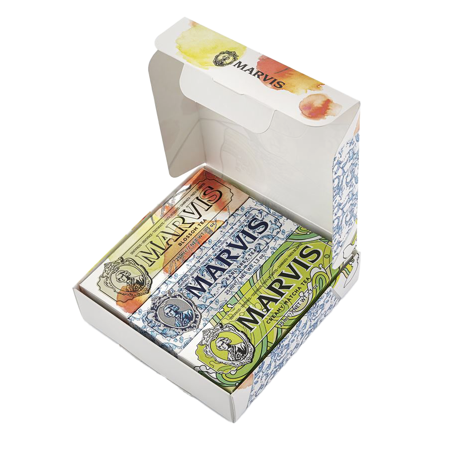 Marvis Tea Collection Toothpaste Gift Set