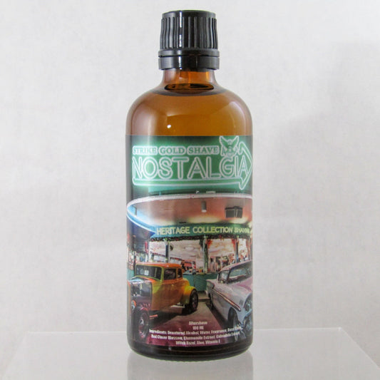Nostalgia Aftershave Splash - by Strike Gold Shave
