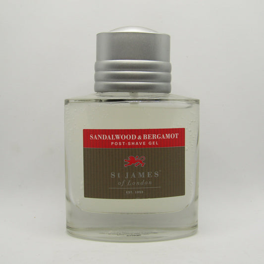 Sandalwood & Bergamot Post-Shave Gel - by St James of London (Pre-Owned)