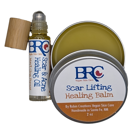 Scar Lifting Balm & Acne Healing Oil Set