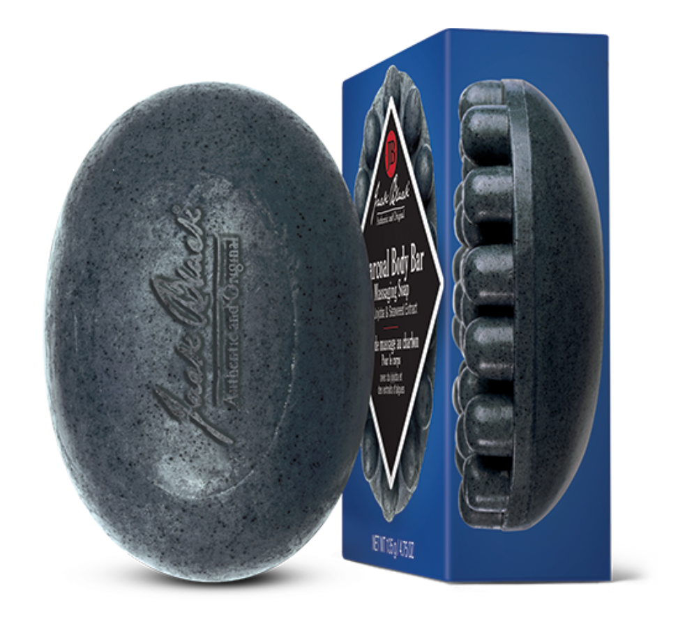 Charcoal Body Bar Massaging Soap  4.75oz.