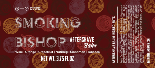 Smoking Bishop Aftershave Balm - by Barrister and Mann