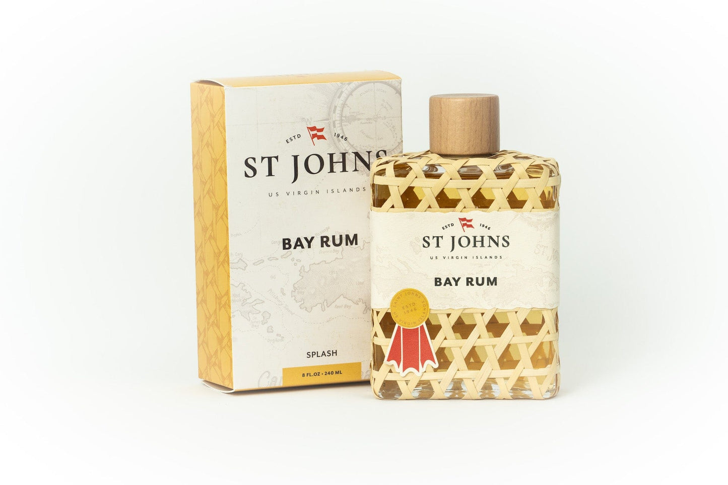 Bay Rum Aftershave - by St Johns Fragrance Co Aftershave St Johns Fragrance Co LLC™ 8 oz - Splash - $80